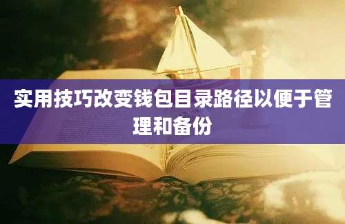 实用技巧改变钱包目录路径以便于管理和备份