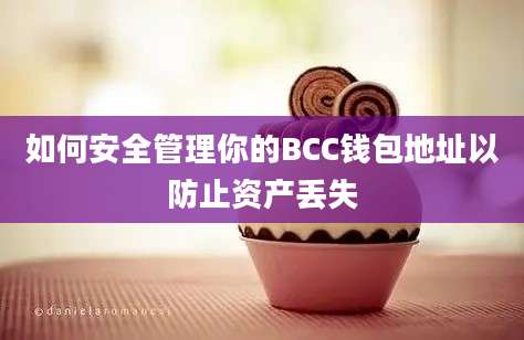 如何安全管理你的BCC钱包地址以防止资产丢失