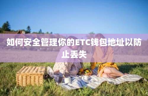 如何安全管理你的ETC钱包地址以防止丢失