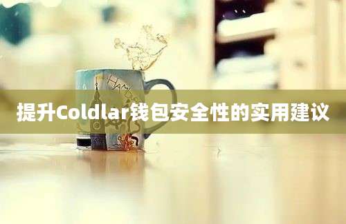 提升Coldlar钱包安全性的实用建议