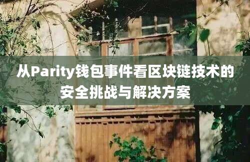 从Parity钱包事件看区块链技术的安全挑战与解决方案