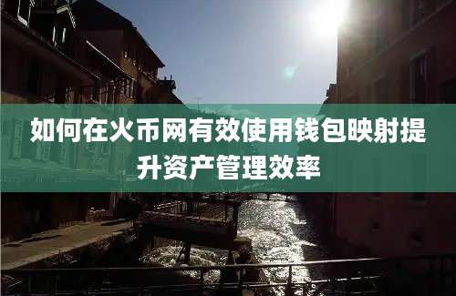 如何在火币网有效使用钱包映射提升资产管理效率