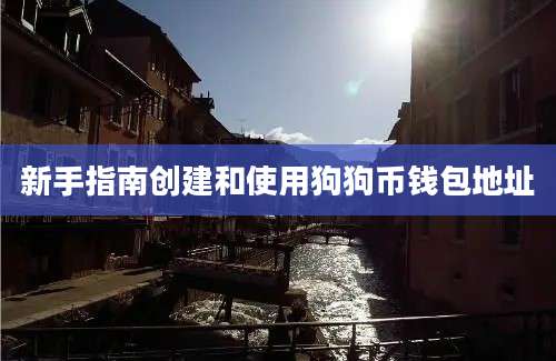 新手指南创建和使用狗狗币钱包地址