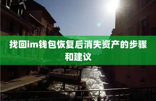 找回im钱包恢复后消失资产的步骤和建议