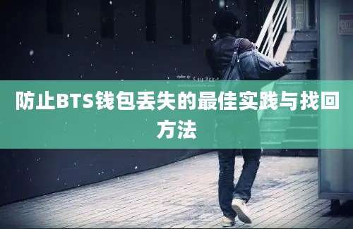 防止BTS钱包丢失的最佳实践与找回方法