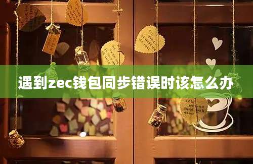 遇到zec钱包同步错误时该怎么办