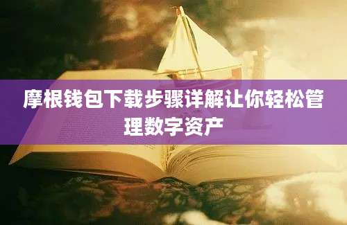 摩根钱包下载步骤详解让你轻松管理数字资产