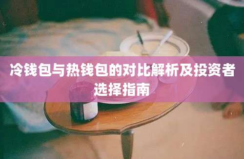 冷钱包与热钱包的对比解析及投资者选择指南