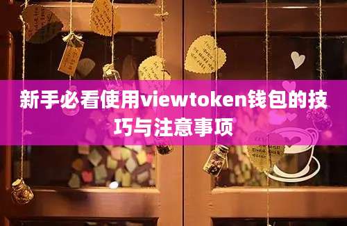 新手必看使用viewtoken钱包的技巧与注意事项