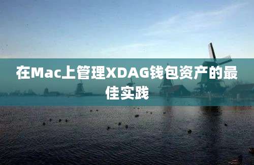 在Mac上管理XDAG钱包资产的最佳实践