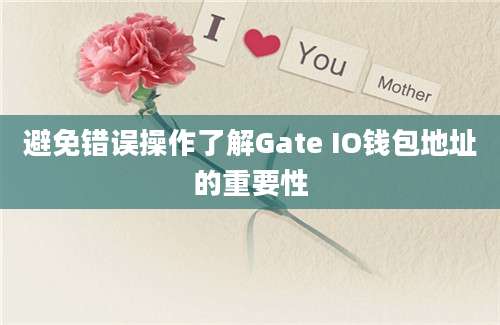 避免错误操作了解Gate IO钱包地址的重要性